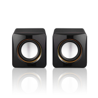 RHM 皇马mini2.0笔记本台式机电脑手机小音箱便携式迷你桌面书架对箱多媒体USB家用音响低音炮