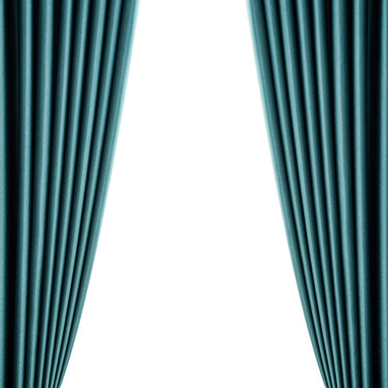 植巾 CL440 全遮光 布艺帘 窗帘 1.00 米/个 (计价单位：个) 蓝色高清大图