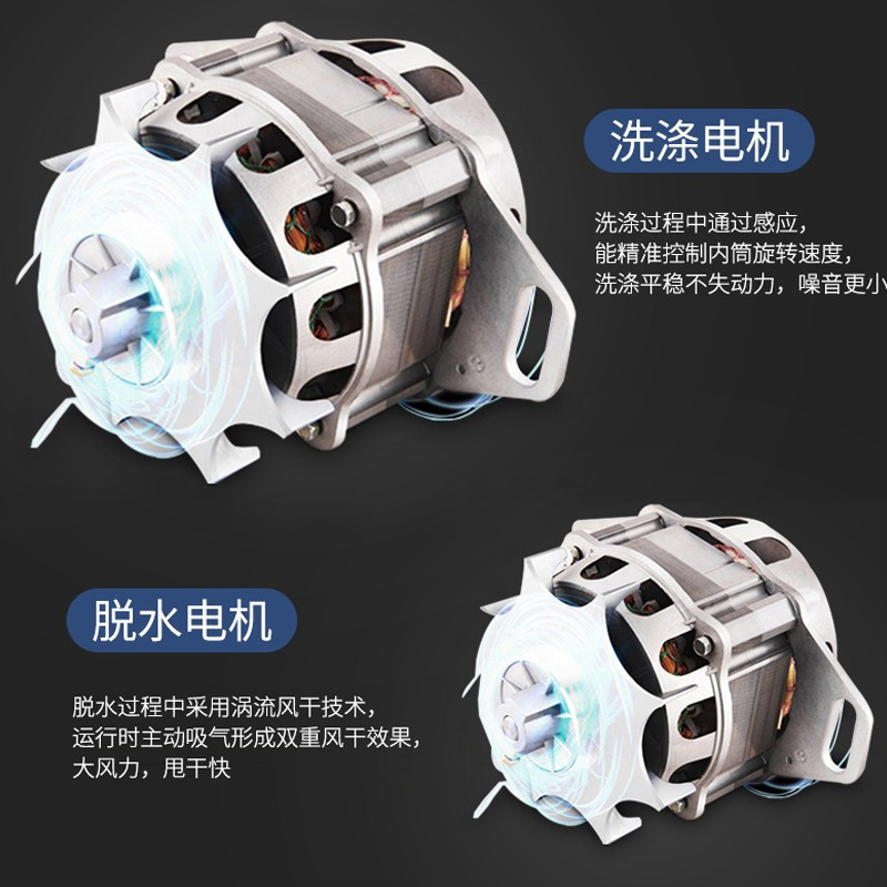 小鸭牌(XIAOYAPAI)WPH1202ST 12公斤双缸洗衣机半自动双缸双筒家用大容量波轮洗脱两用 可单洗单脱水单洗