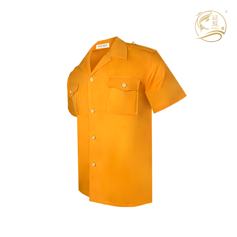 迈鲲涤棉夏季工作服B06022500高清大图
