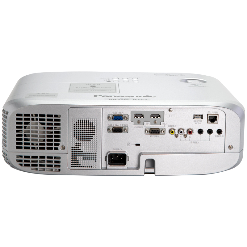 松下 Panasonic PT-BZ580C 投影仪 投影机办公(超高清5000流明 5000流明 WUXGA)