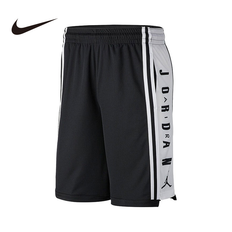 NIKE耐克男装AJ训练篮球短裤透气运动五分裤BQ8393-010