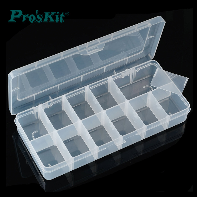 宝工 Pro’sKit 203-132F 12格活动耐摔零件盒