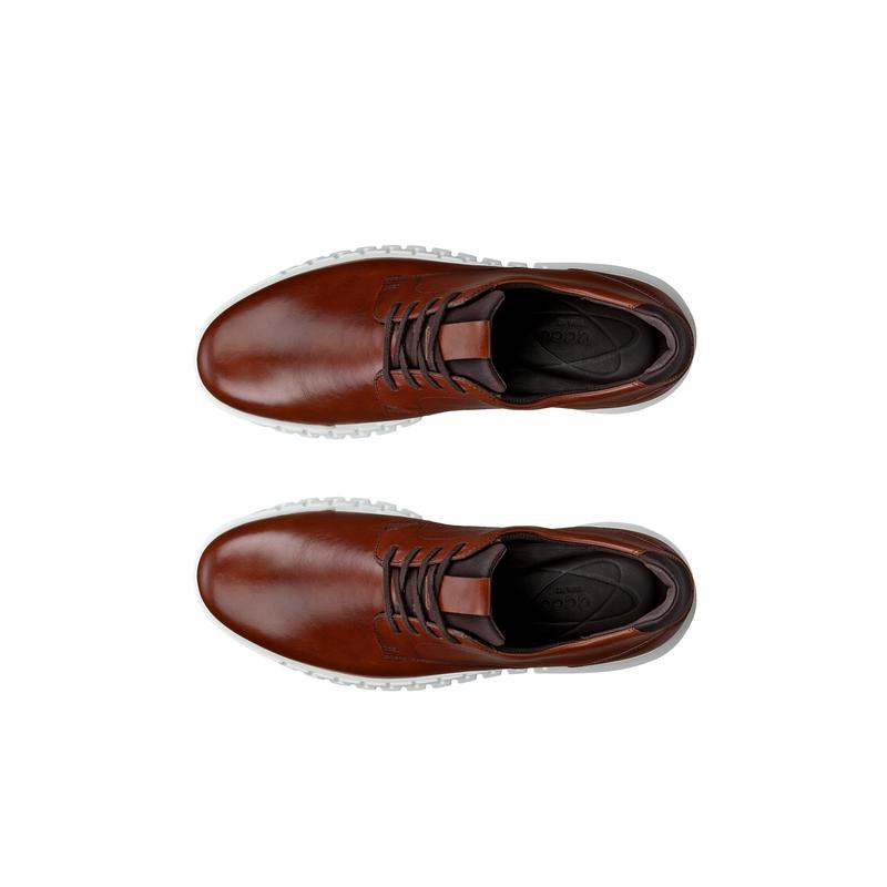 爱步(ECCO)男士跑步鞋防水透气支撑缓震休闲运动鞋高清大图