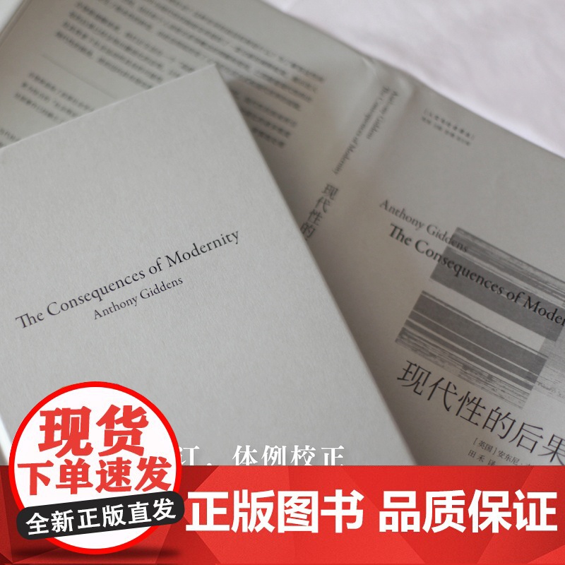 现代性的后果:修订版 安东尼·吉登斯代表作 知名学者刘擎 译文全面修订 人文与社会译丛高清大图