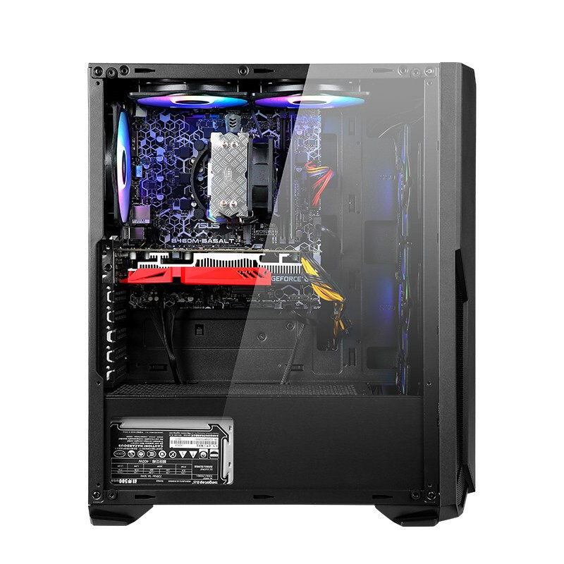 京天(KOTIN)酷睿i5 10400F/RTX3060Ti/8G/250G台式机定制主机组装电脑游戏竞技光线追踪吃鸡单机高特效金士顿内存固态硬盘组装机