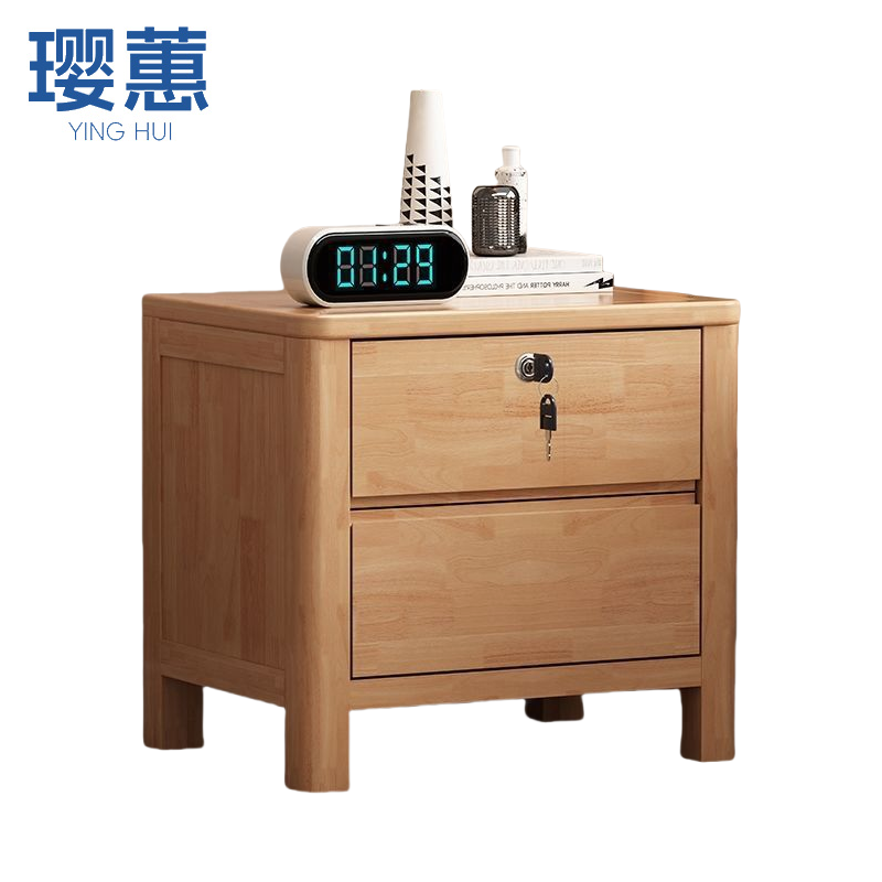 璎蕙 实木床头柜高清大图