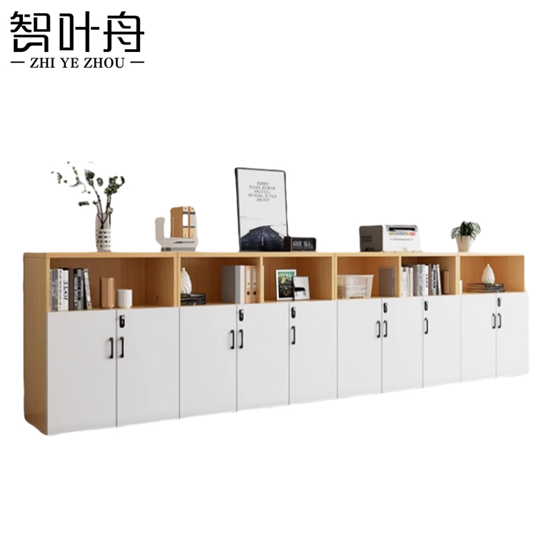 智叶舟矮柜文件柜十门柜400*40*109cm台高清大图