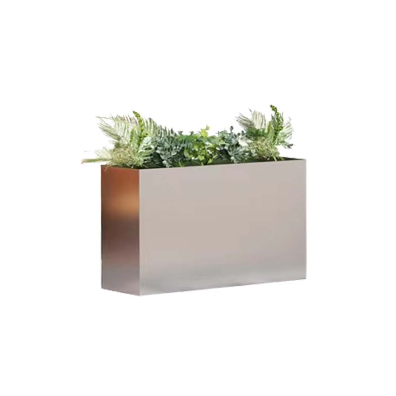 安虎 不锈钢花箱 120*30*40cm 个高清大图