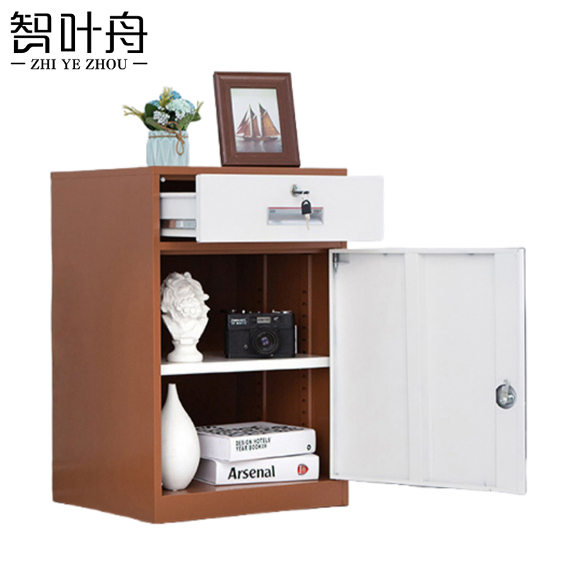 智叶舟铁皮柜一抽44*39*65cm台高清大图