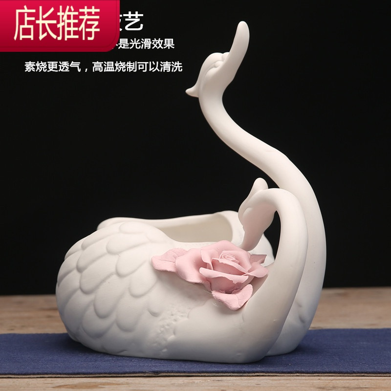 多肉花盆创意个性室内欧式桌面绿萝简约客厅大号陶瓷花盆JING PING花盆容器