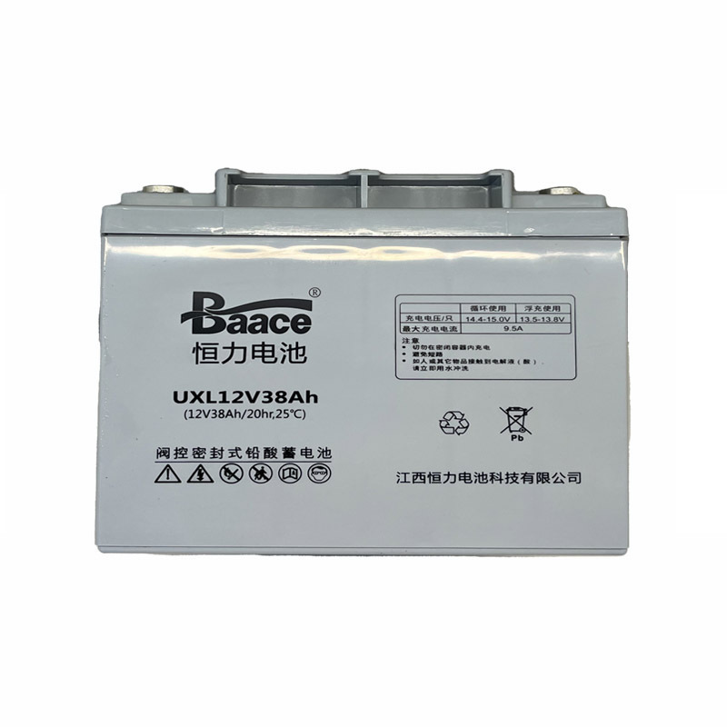 BAACE恒力铅酸蓄电池UXL12V38Ah(含配件卸货)块高清大图