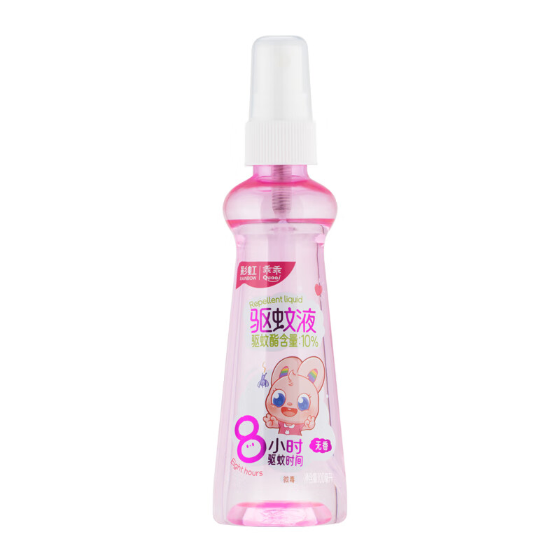 彩虹 乖乖驱蚊液(100ml)无香5006C-2/栀子花香5006M-2/白桃香5006L-2/ 随机发