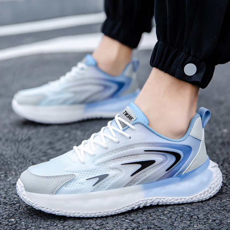 tweak男鞋夏季透气鞋子男百搭学生爆米花运动鞋男款青少年休闲鞋冬