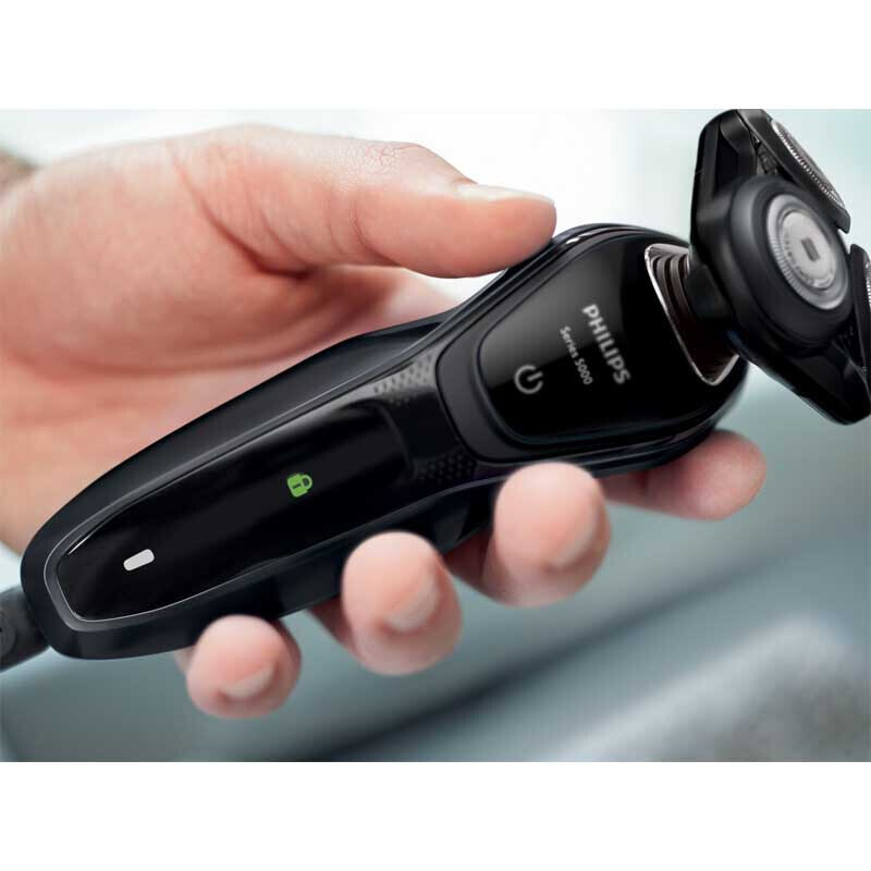 飞利浦(Philips)5000系列S5076/06电动剃须刀充电式刮胡刀三刀头全身水洗干湿两用