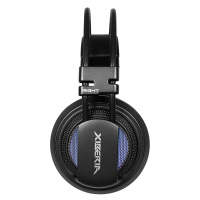 西伯利亚(XIBERIA)V10 电竞游戏耳机头戴式7.1声道重低音7彩发光电脑耳麦吃鸡耳机 灰色