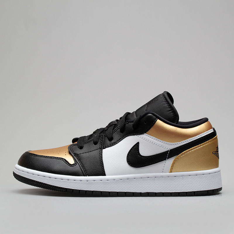 airjordan1lowaj1黑金脚趾低帮篮球鞋cq9447700