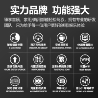 InAndOn/音王新款V9内置DSP数字混响双系统网络唱歌家庭卡拉OK触摸屏点歌机家用KTV一体机家庭影院