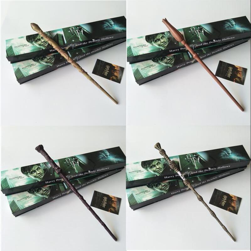 原版哈利波特魔杖法杖手杖cos霍格沃茨手杖赫敏马尔福芙蓉魔法棒 空盒