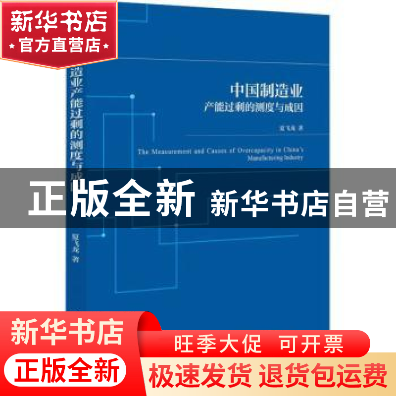 正版 中国制造业产能过剩的测度与成因 夏飞龙 社会科学文献出版高清大图