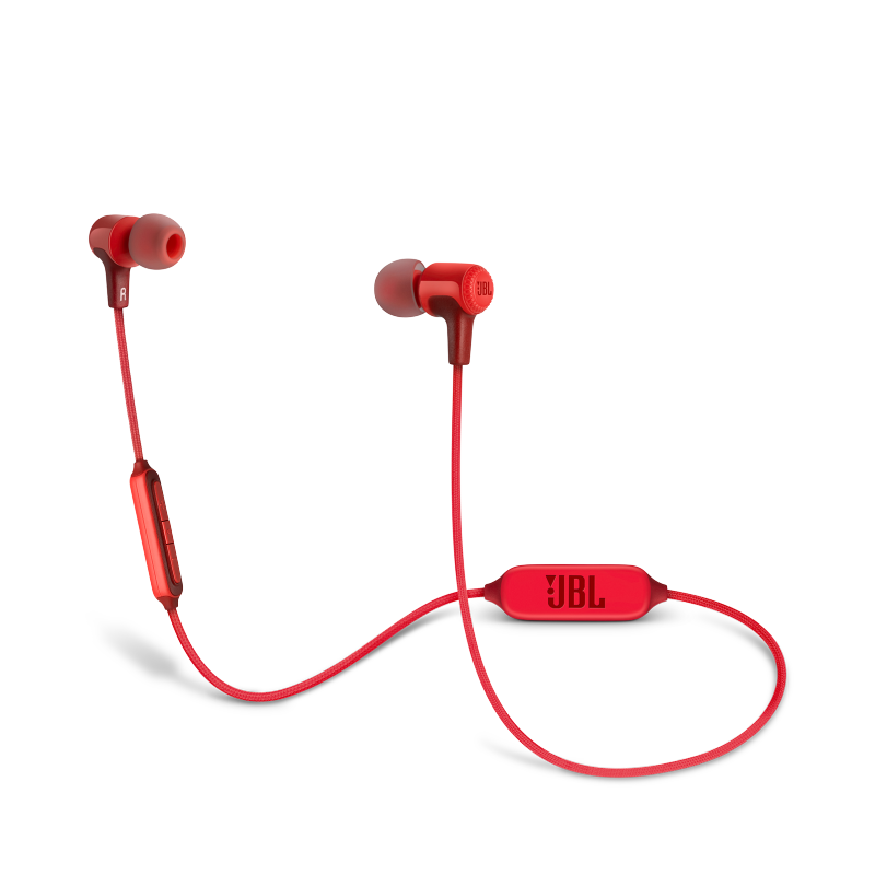 JBL E25BT 入耳式无线蓝牙运动耳机 红色