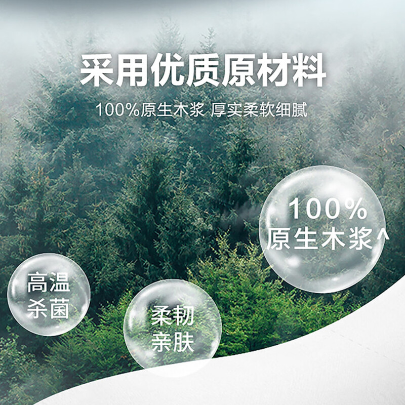 洁柔 面纸巾 JR281-06A S码 3层100抽*6包*4提180mm*133mm 1箱装高清大图