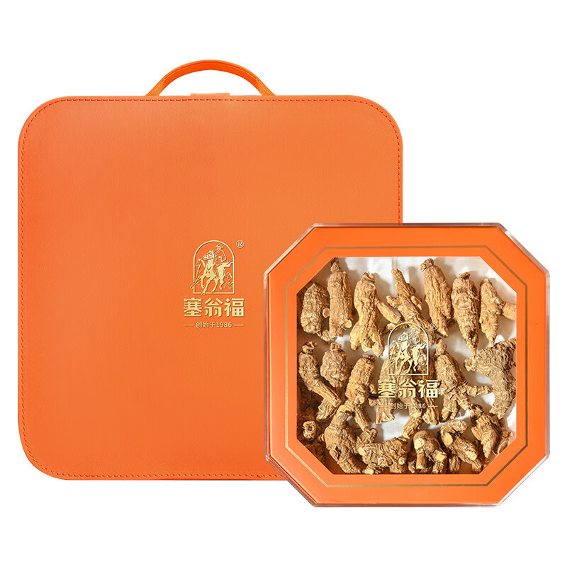 塞翁福 加拿大西洋参200克 进口短枝花旗参礼盒