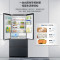 美的(Midea)M60系列526法式多门冰箱超薄零嵌入式变频家用双系统大容量风冷冰箱MR-526WUFPZE灰色