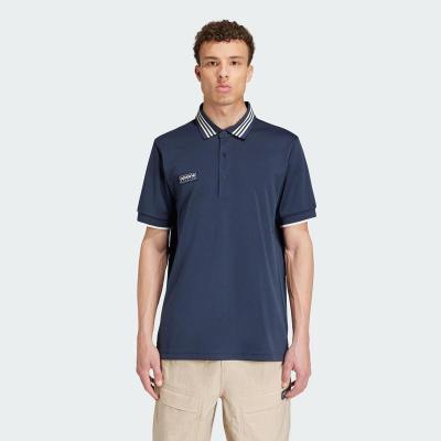 阿迪达斯(adidas)adidas男士运动POLO衫经典撞色条纹舒适百搭休闲