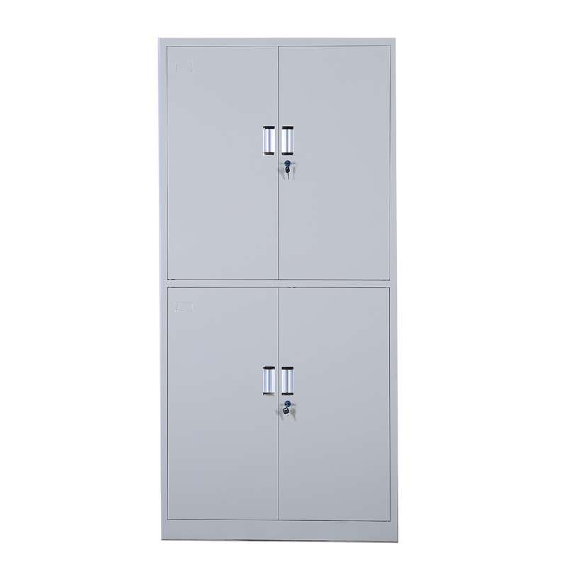 东业家具 钢制文件柜对双节铁皮柜子DY-21G 850*390*1800 台高清大图