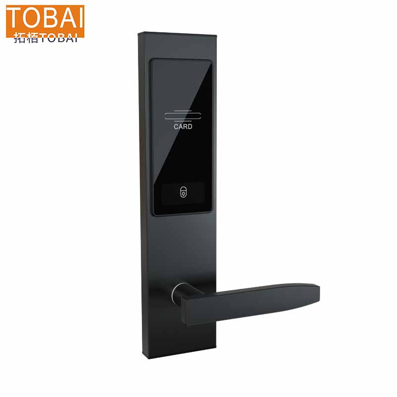 拓栢智能门锁可刷卡TBT75/套高清大图