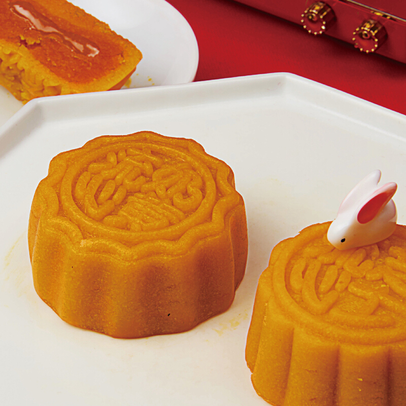 中秋聚福·甜芽小种款红茶月饼礼盒