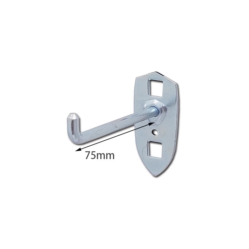 晖旭源 挂钩 洞洞板挂钩 工具挂钩 单直50mm高清大图