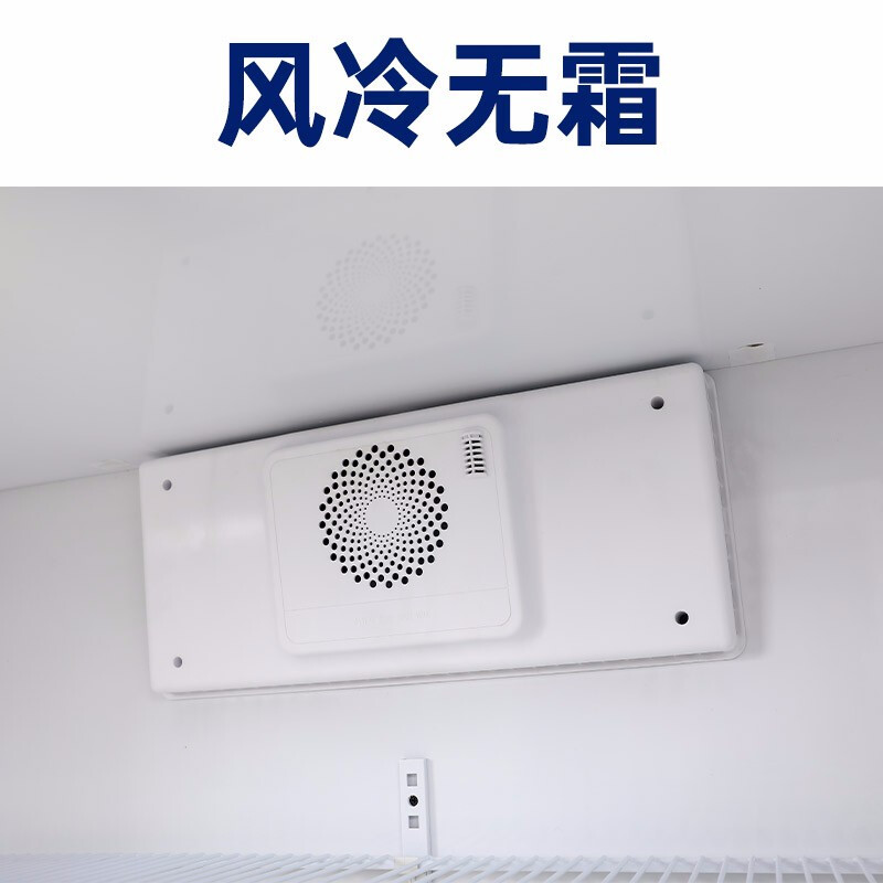 赫强立式冷柜BC/BD-388升饮料展示柜冷藏柜双门保鲜柜立式冰柜单门直冷机械版