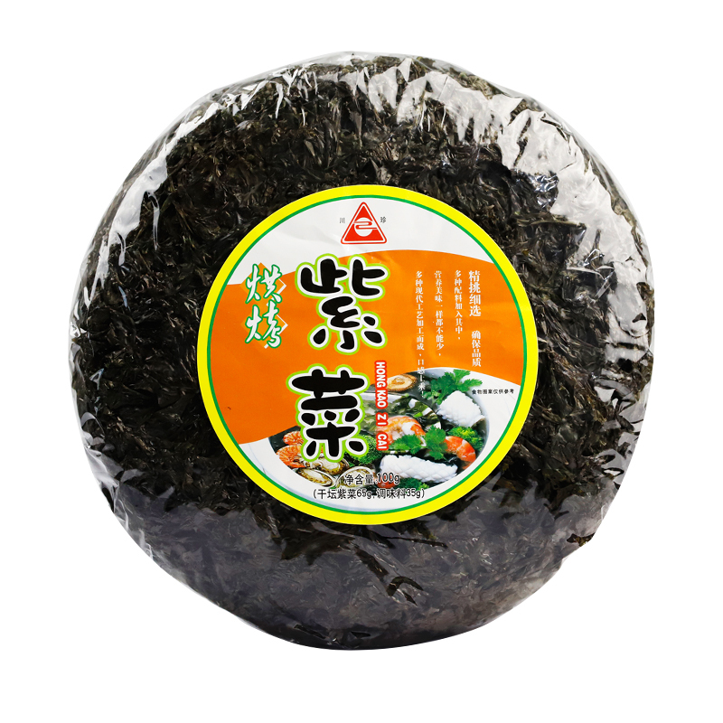 川珍烘烤紫菜100克 2包