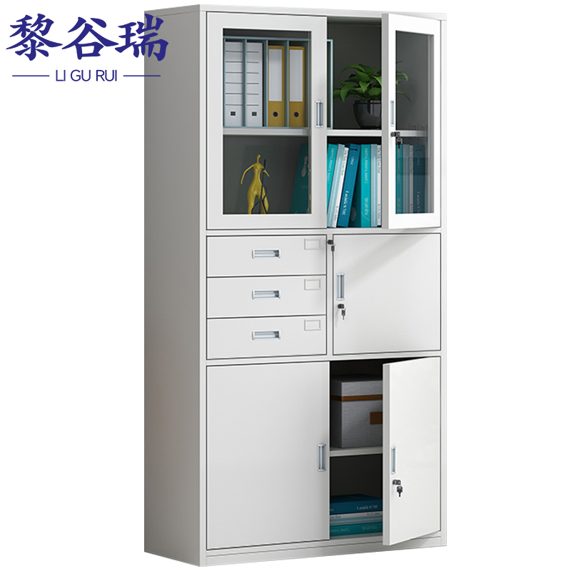 黎谷瑞柜子偏三斗85*39*180cm台高清大图