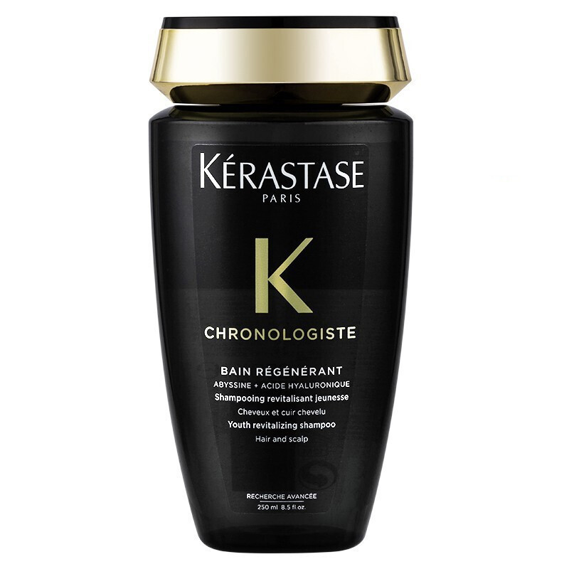 卡诗(KERASTASE)【黑钻钥源】 洗发水250ml 滋养强韧水润防毛躁顺滑亮泽