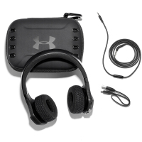 JBL UA TRAIN安德玛头戴式耳机无线蓝牙运动Sport Wireless重低音立体声耳机 黑灰色