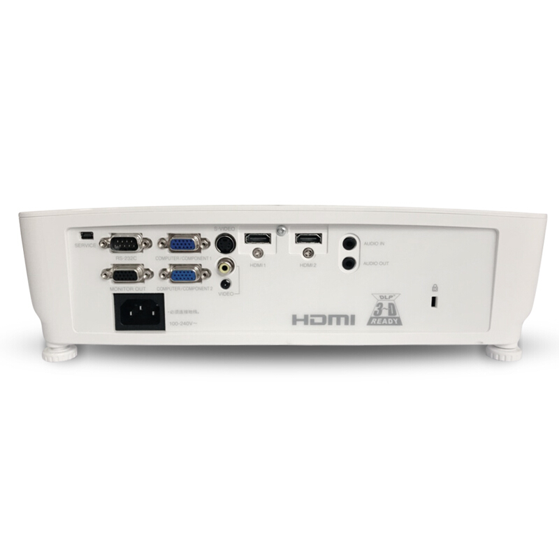夏普(SHARP)XG-H400ZA投影仪 商住两用办公投影机(1080P 4000流明 蓝光3D 双HDMI接口)高清大图