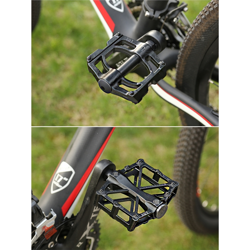 三培林自行车脚踏板王太医铝合金山地车通用轴承脚蹬子公路单车配件