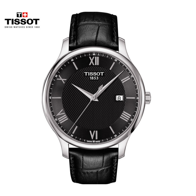 瑞士(TISSOT)天梭手表 俊雅系列 石英表男士T063.610.16.058.00