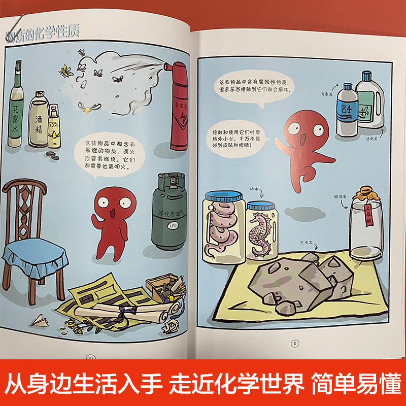 [醉染正版]这就是化学(1-8):米莱童书 绘 文教科普读物 文教 四川教育出版社高清大图