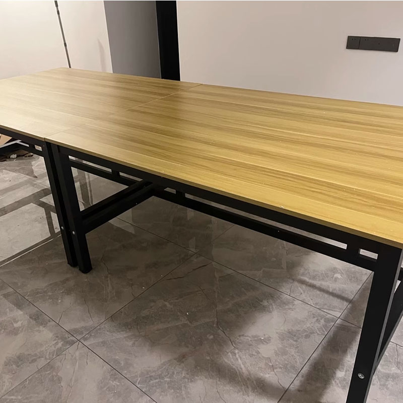东业家具 办公桌LY-135Z钢木桌子工作台 1650*1200*750 张高清大图