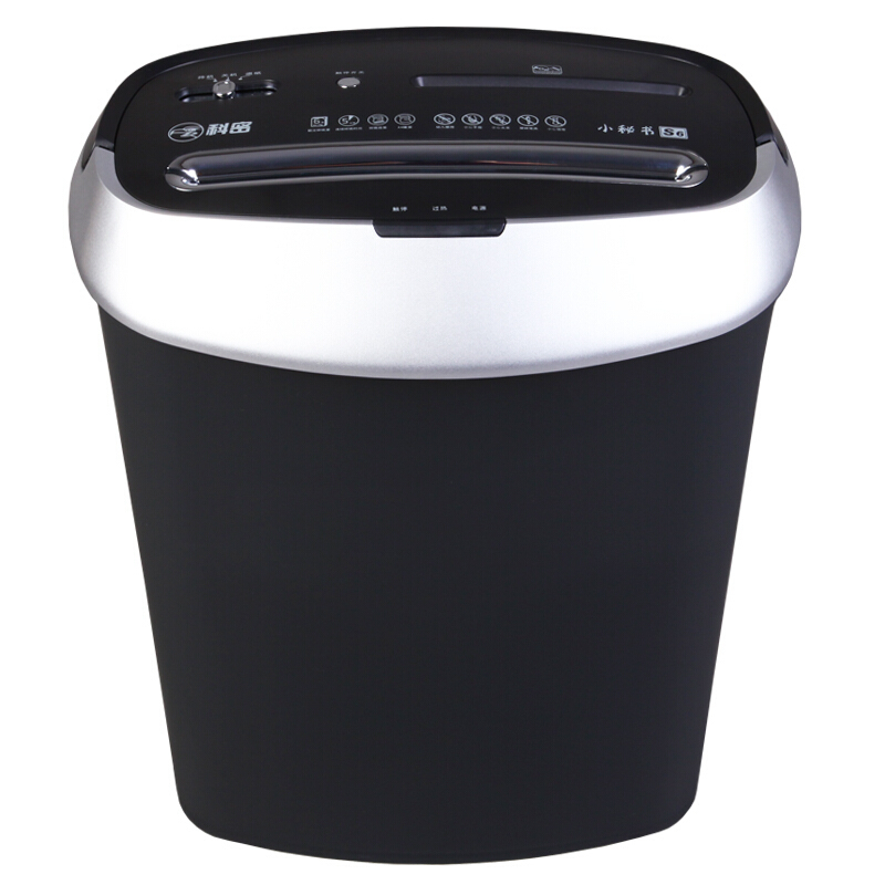 科密(comet) S6碎纸机 家用碎纸机可碎光盘/信用卡安全触停技术 防伤手指