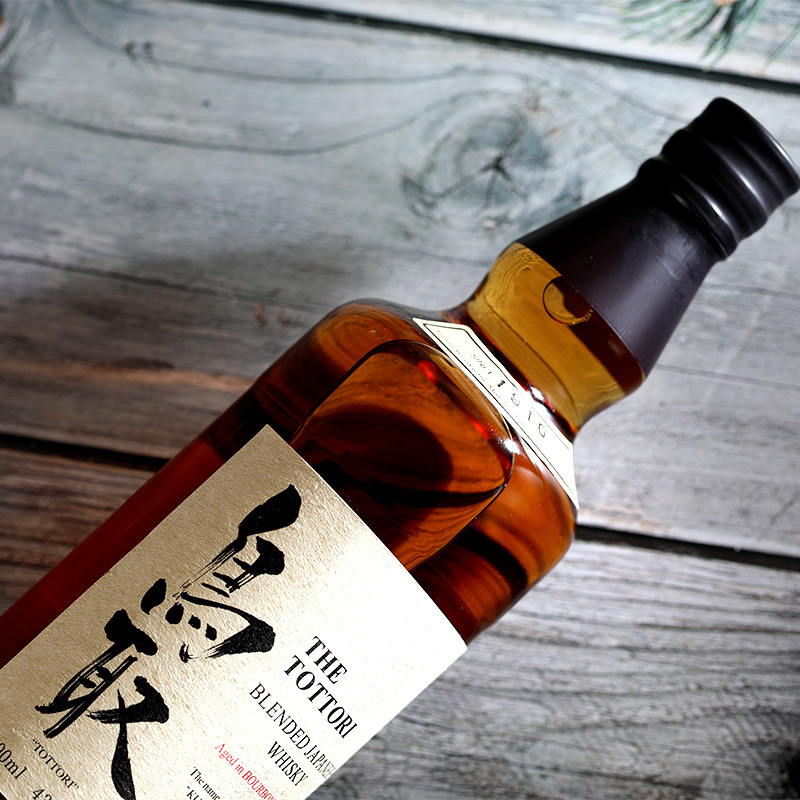 宝树行 鸟取日本调配威士忌700ml 波本桶 43%vol. 日本原装进口威士忌