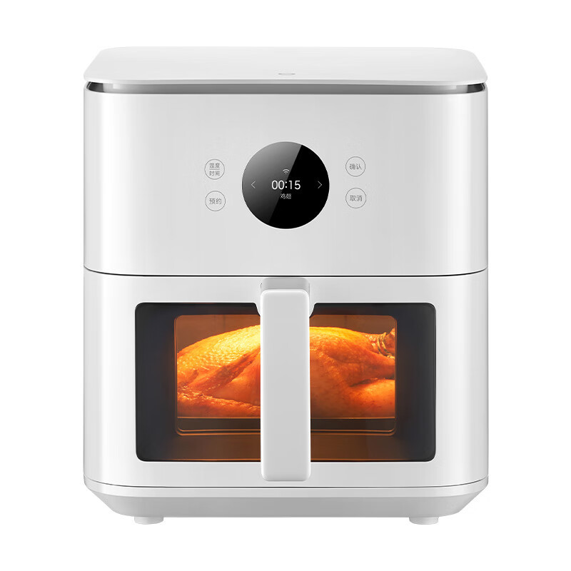 小米米家智能空气炸锅P1 6.5L大功率上下双热源加热大容量免翻面高清大图