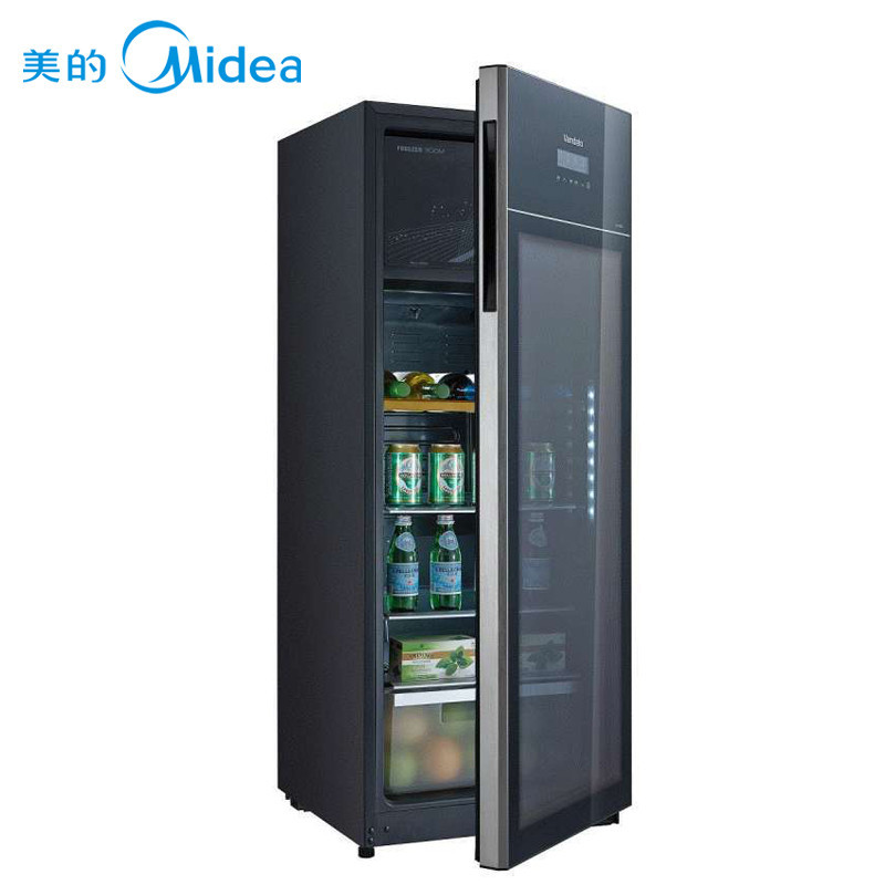 美的 立式冷柜 JC-165GEV 165升 黑色亚光（单位：台）