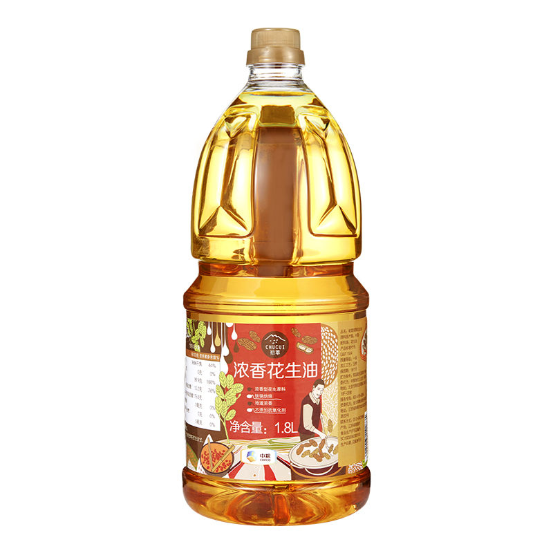 中粮初萃 食用油节日礼盒 1.8L*3（花生油+葵花籽油+菜籽油） 送礼