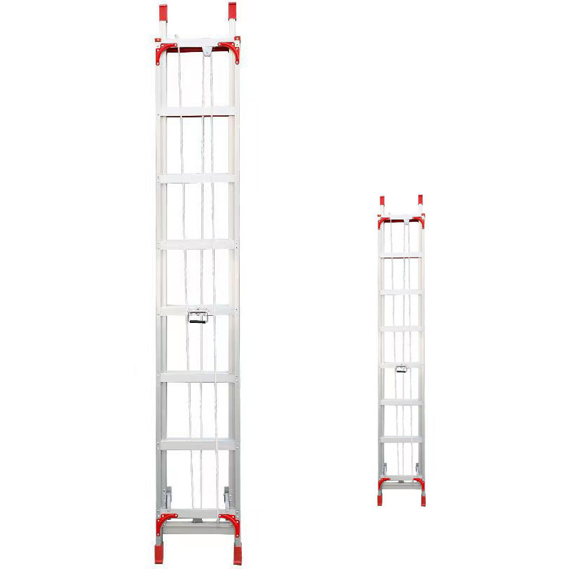 茉冉 铝合金升降单梯 4米/架高清大图