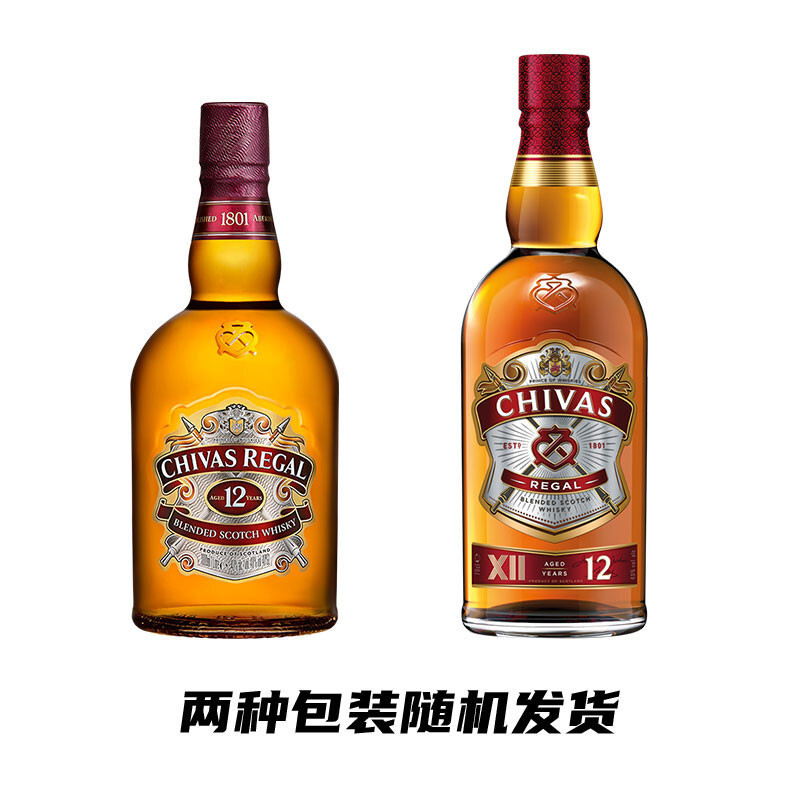 芝华士12年原装威士忌洋酒500ml 特调聚会分享装